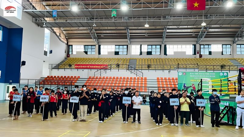 Nhà Thi Đấu Đa Năng Quận 7 tổ chức nhiều giải thi đấu cấp quận