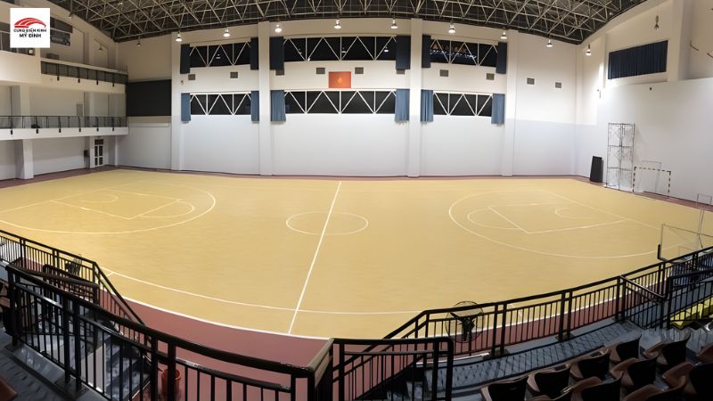 Tổng thể Nhà Thi Đấu Hồ Xuân Hương