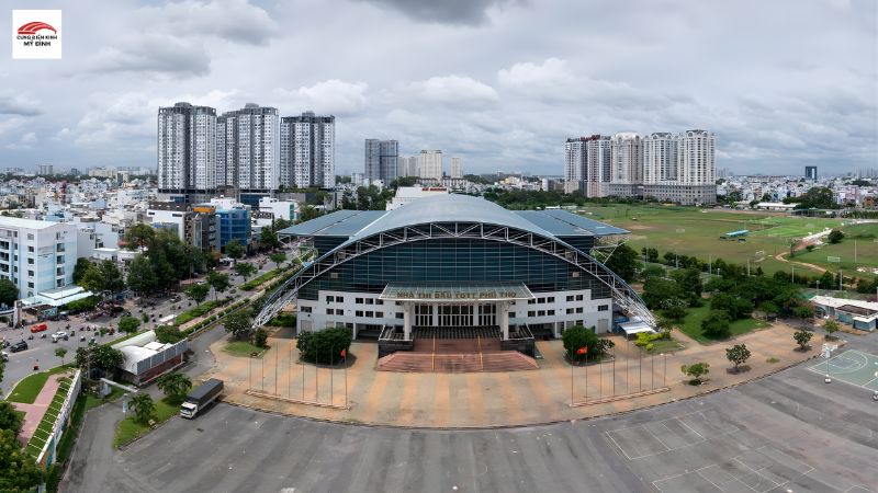 Tổng thể Nhà Thi Đấu Quận 11